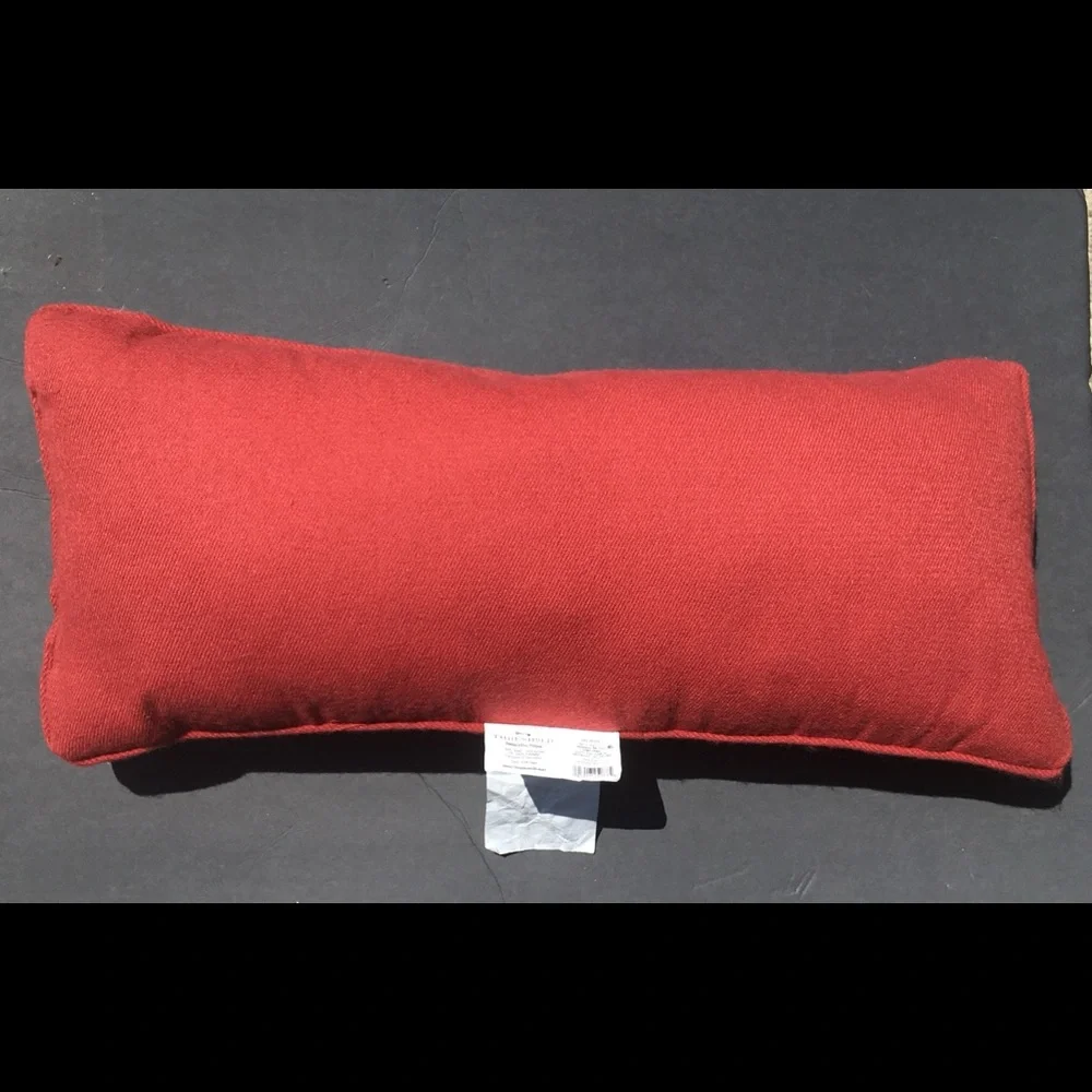 Threshold Throw Pillow And To All A Good Night Lumbar Christmas Holiday NWOT
